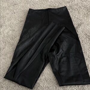 Commando Black Faux Leather Pants